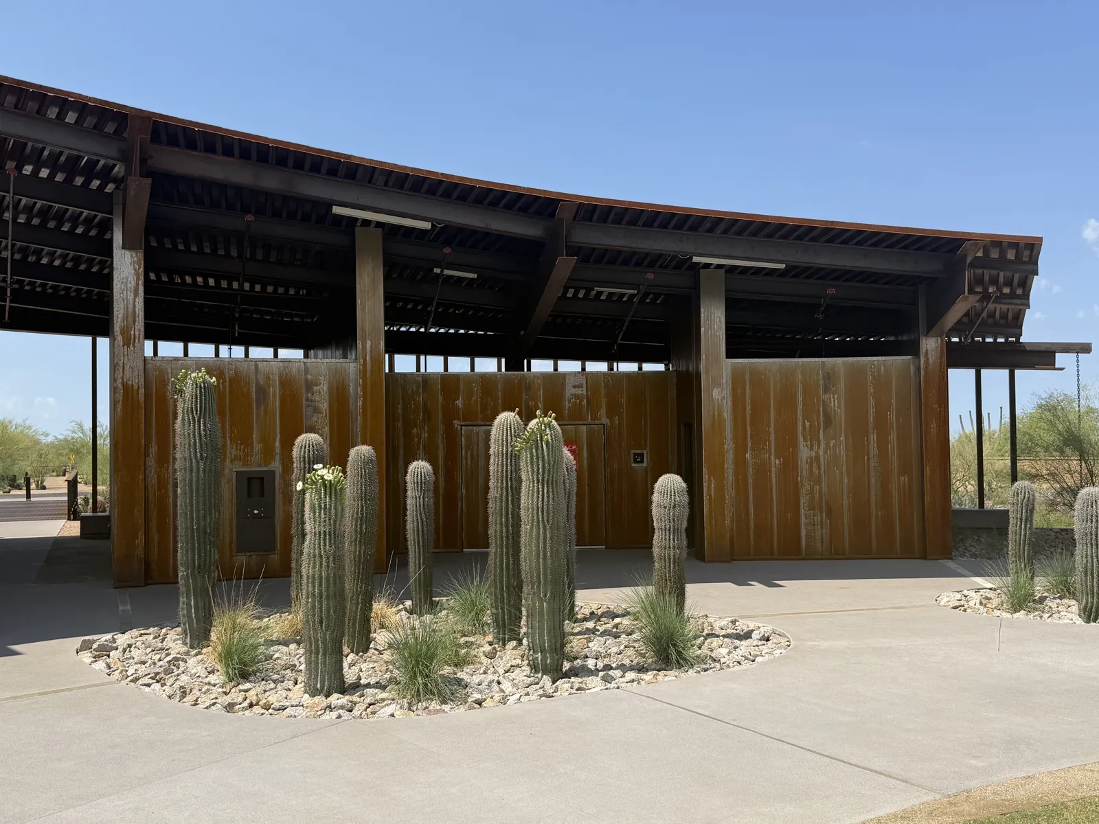 Commercial metal roof and wall panel project completed in the Arizona desert